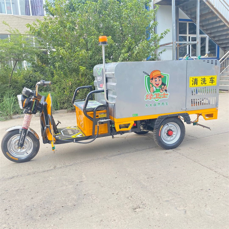 齐齐哈尔电动高压冲洗车CX700A（不锈钢箱体）